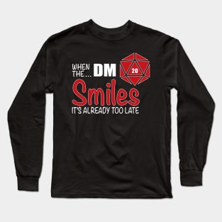 When the DM Smiles Long Sleeve T-Shirt